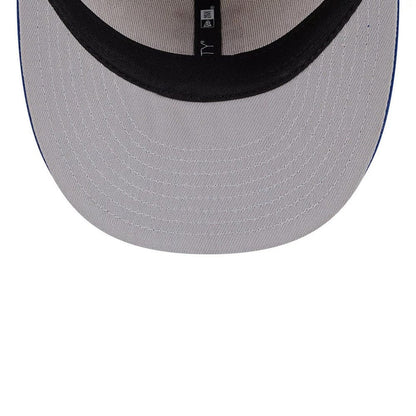Pictured is this MLB Twine New York Mets 59FIFTY Fitted cap in blue. 2
