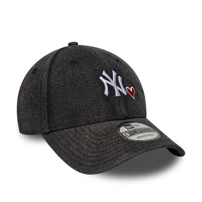 Pictured is this MLB Washed Denim New York Yankees 9FORTY cap in black. 3