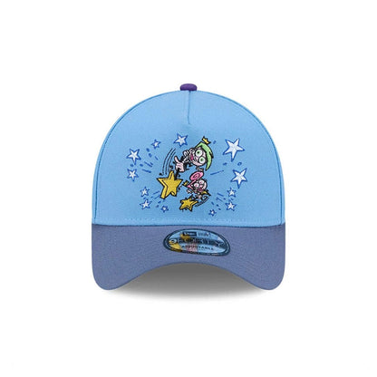 Pictured is this Nickelodeon Fairly Oddparents 9FORTY A-Frame cap in pastel blue. 3