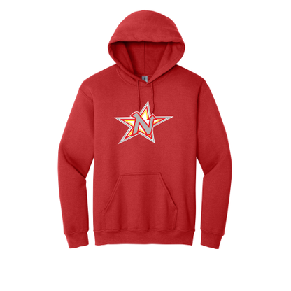 Northern Stars Hockey- Gildan - Adult Heavy Blend 18500 Hooded Sweatshirt with full color heat transfer logo