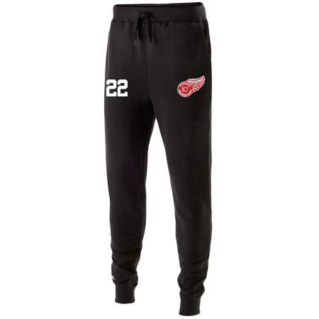 Northern Wings - YOUTH/ADULT 60/40 FLEECE JOGGER with embroidered logo on the left leg and optional number on the right leg