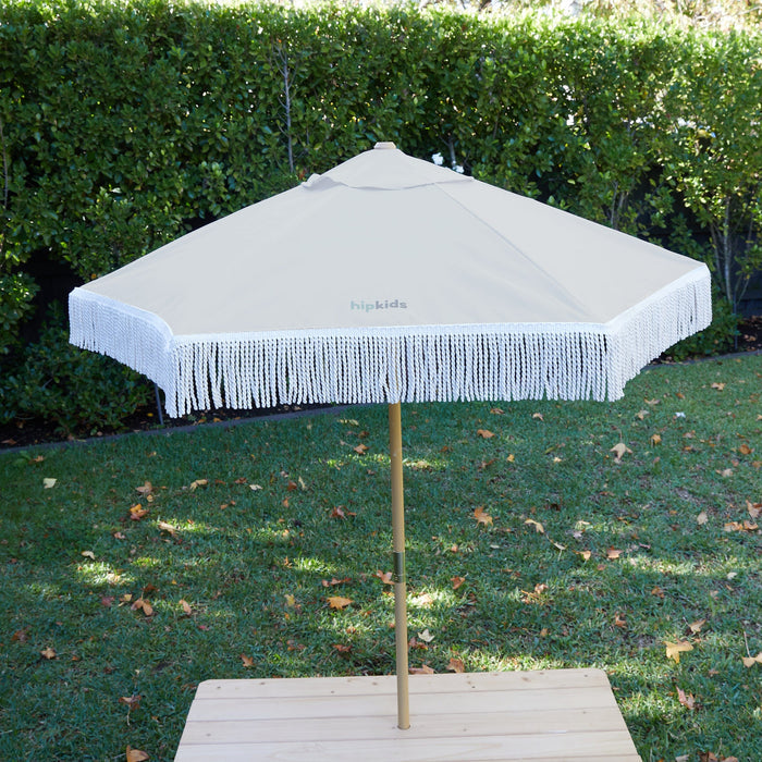 HipKids Outdoor Sun Umbrella Nougat