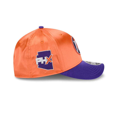 Pictured is this WNBA Draft 2026 Phoenix Mercury 9FORTY M-Crown cap in orange. 5