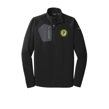 PORTMAN - Eddie Bauer 1/2-Zip Performance Fleece EB234 with embroidered Portman Bruins logo