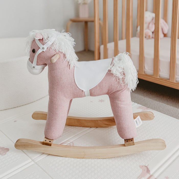Rocking Horse Soft Pink