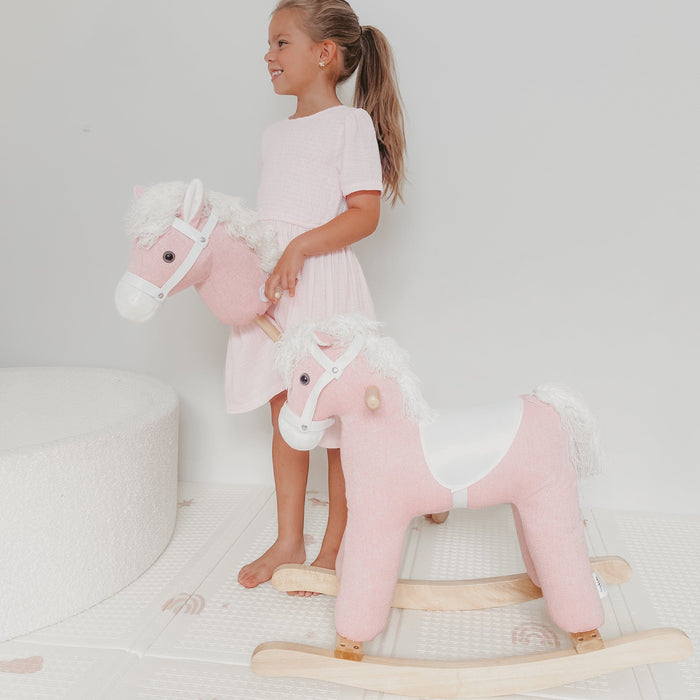 Rocking Horse Soft Pink
