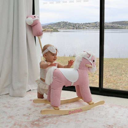 Rocking Horse Soft Pink