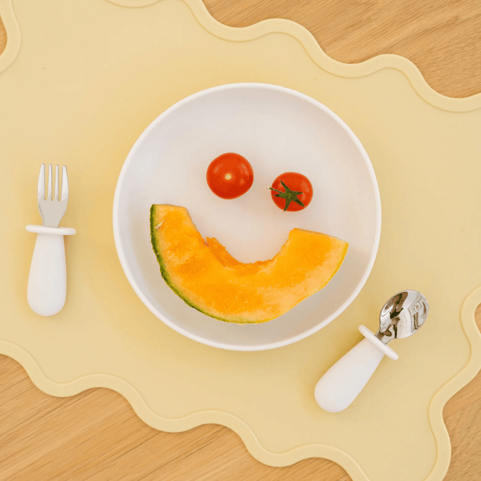 Rommer Toddler Cutlery Set Creme