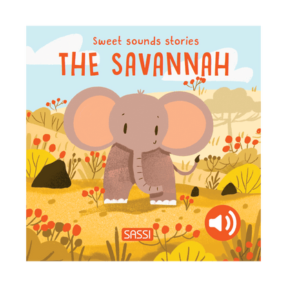 Sassi Board Book Sweet Sounds Stories - The Savannah