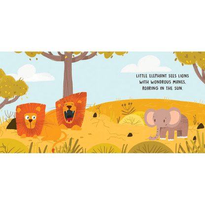 Sassi Board Book Sweet Sounds Stories - The Savannah