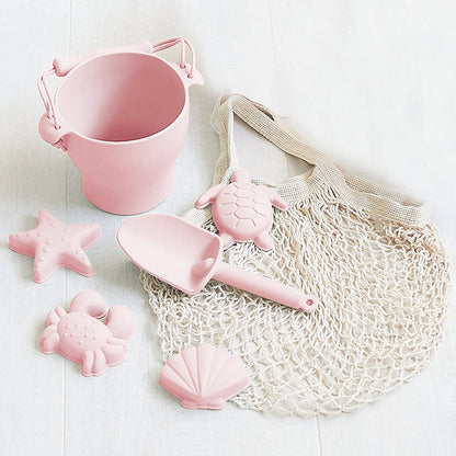Silicone Sand Play Set Pink Lemonade