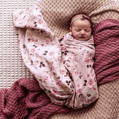 Snuggle Hunny Blossom Organic Muslin Wrap