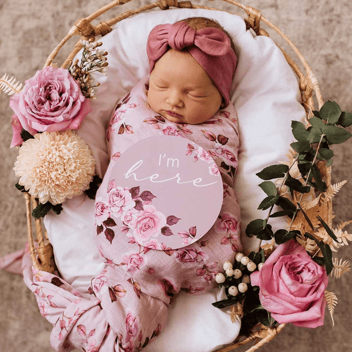 Snuggle Hunny Blossom Organic Muslin Wrap