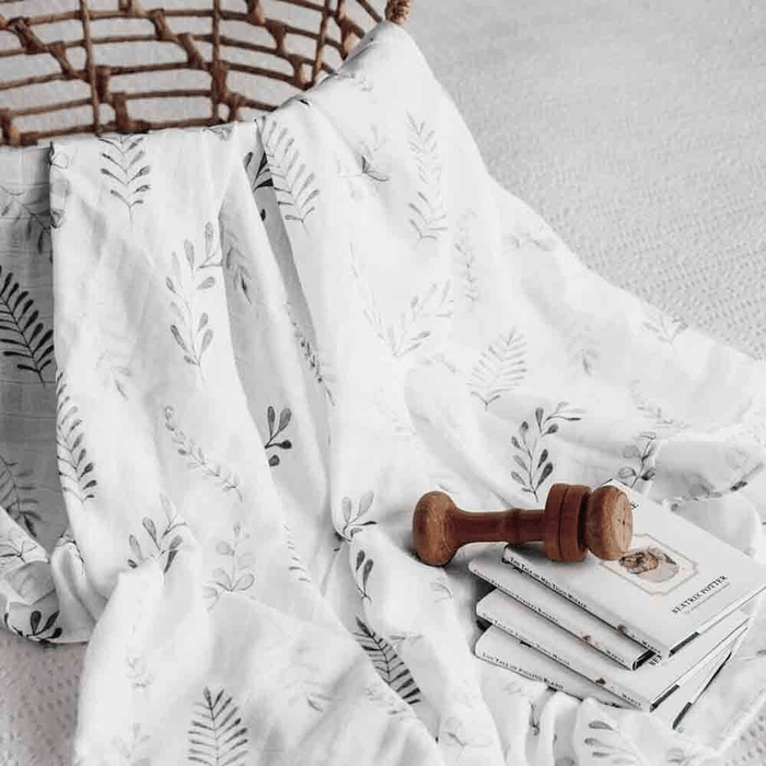 Snuggle Hunny Wild Fern Organic Muslin Wrap