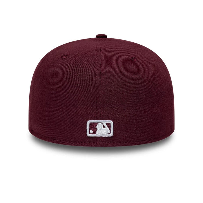 Pictured is this MLB College Varsity St. Louis Cardinals Low Profile 59FIFTY Fitted cap in dark red. 7