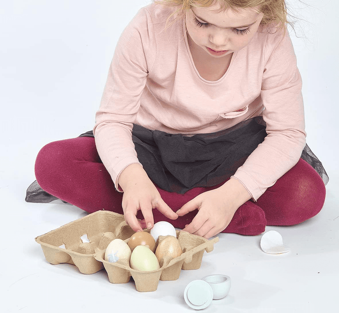 Tender Leaf Toys Wooden Eggs