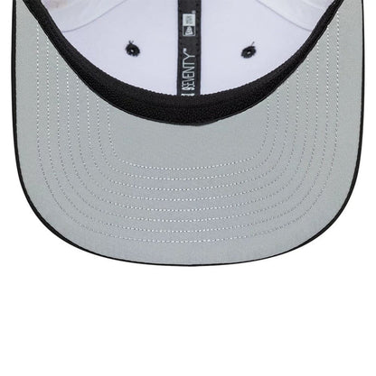 Pictured is this Esteban Ocon Miami Race Special TGR Haas F1 9SEVENTY Stretch Snap cap in white. 2