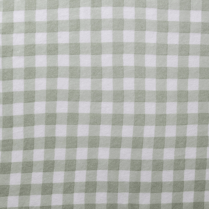 The Midnight Gang Sage Gingham Bed Wetting Mat