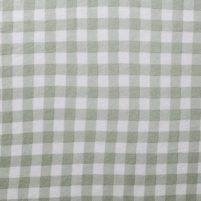 The Midnight Gang Sage Gingham Bed Wetting Mat