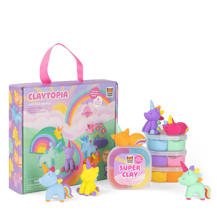 Tiger Tribe Claytopia - Unicorn World