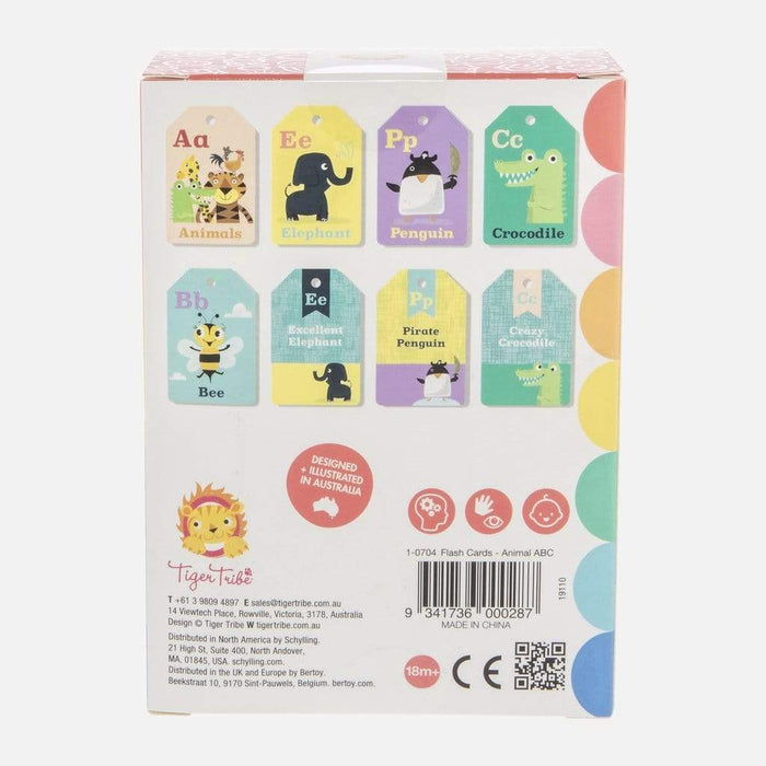 Tiger Tribe Flash Cards - Animal ABC