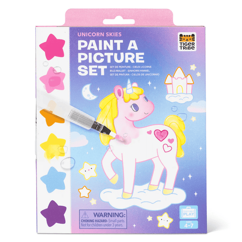 Tiger Tribe Paint a Picture - Unicorn Skies