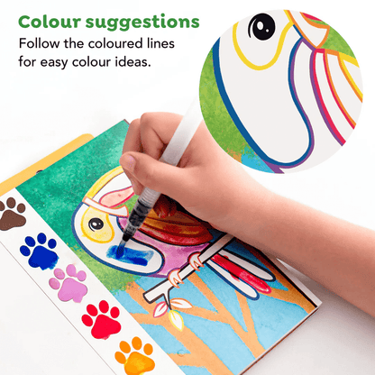 Tiger Tribe Paint a Picture - Wild Animals