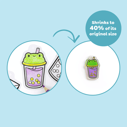 Tiger Tribe Shrinkorama - Charm Bracelet - Kawaii Drinks