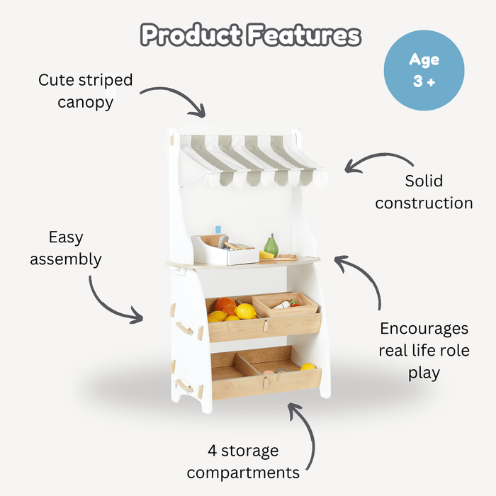 Toy Grocer Stand