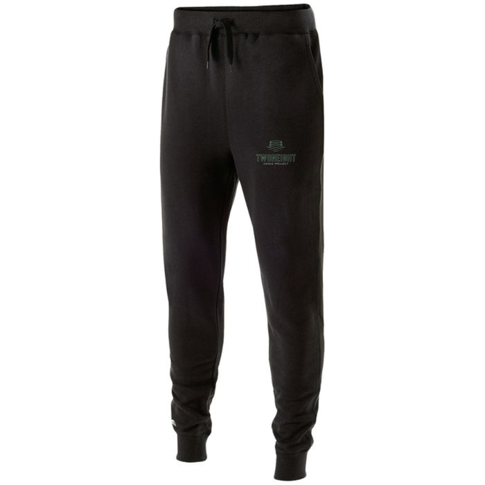 TWONEIGHT Joggers YOUTH 60/40 FLEECE with embroidered logo on the left leg
