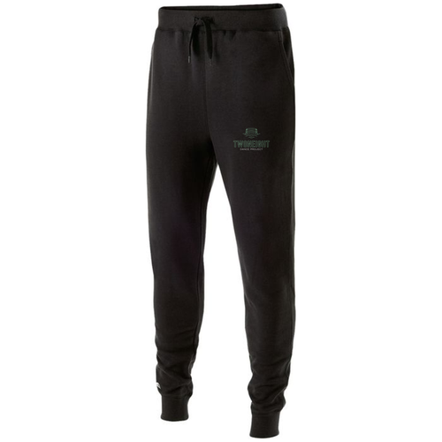 TWONEIGHT Joggers YOUTH 60/40 FLEECE with embroidered logo on the left leg