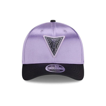 Pictured is this WNBA Draft 2026 Golden State Valkyries 9FORTY M-Crown cap in pastel purple. 3