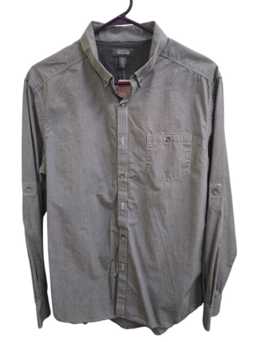 Very Good L Black and White Kenneth Cole Button-Down Shirt