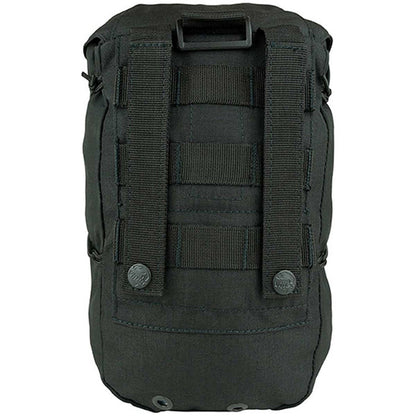 rear view of black viper stuffa pouch