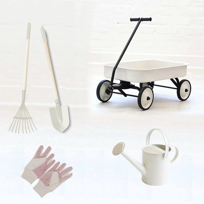 Wagon Garden Bundle Vintage White