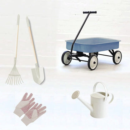 Wagon Garden Bundle Steel Blue