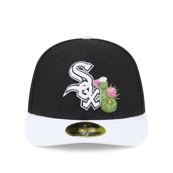 Pictured is this MLB Spring Training 2026 Chicago White Sox Low Profile 59FIFTY Fitted cap in black. 3