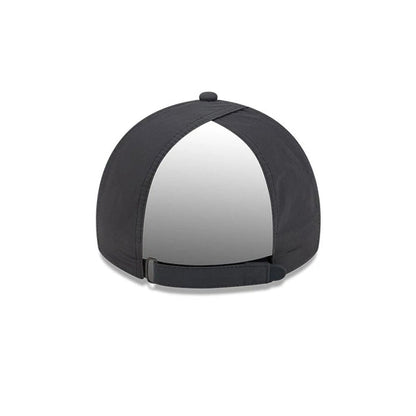 Pictured is this Womens DC Batgirl Open Back cap in charcoal. 2