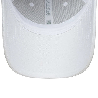 Pictured is this Womens Lacoste X New Era 9FORTY cap in white. 5