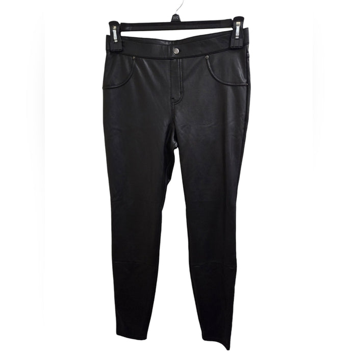 Women's Medium black pleather pants