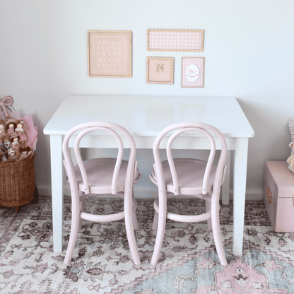 Yves Chair (2-pack) Soft Pink