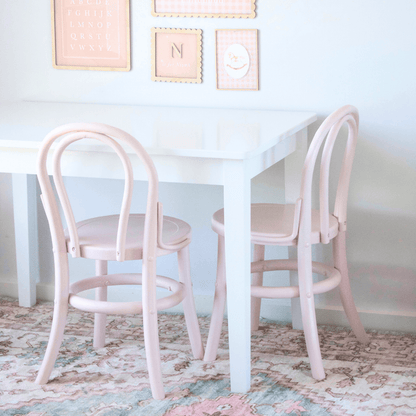 Yves Chair (2-pack) Soft Pink
